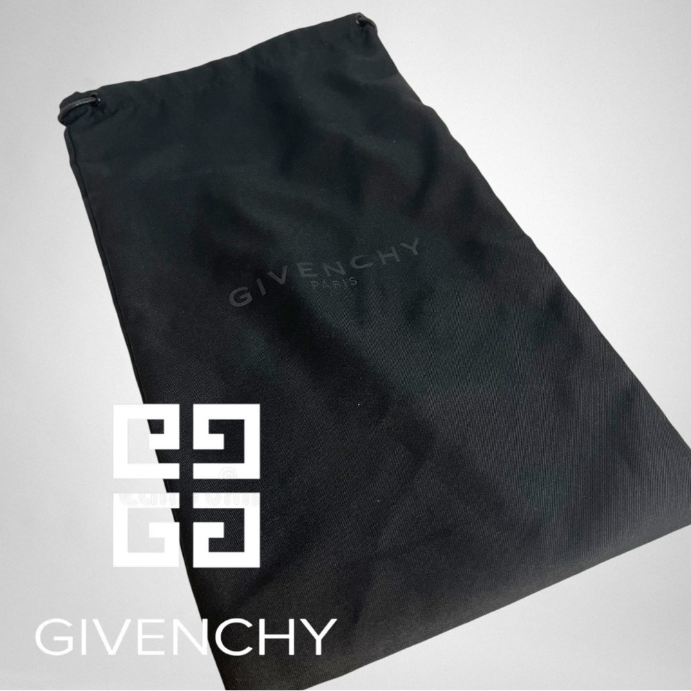 GIVENCHY Black Fabric Shoe Bag